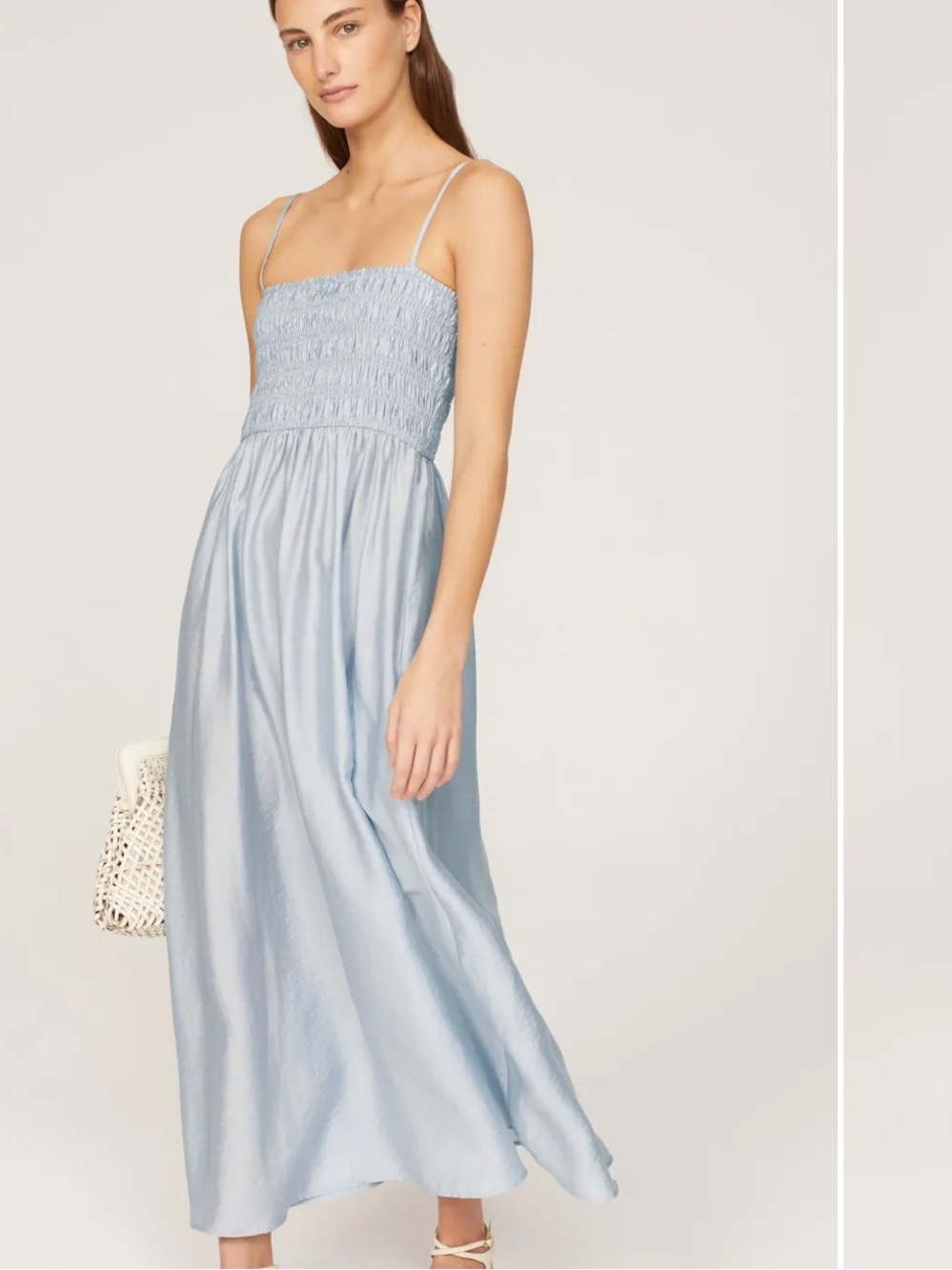 Madewell Theo Sleeveless Midi Dress